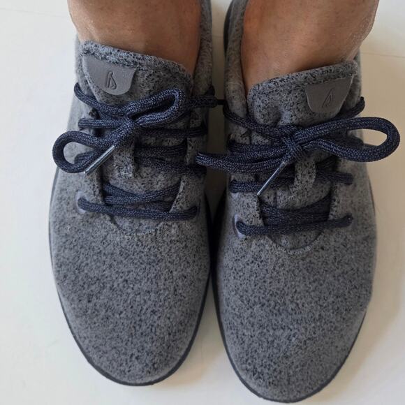 Allbirds Merino Wool Runners, gray, Super Soft Sneakers Men\'s sz 8 main image 6